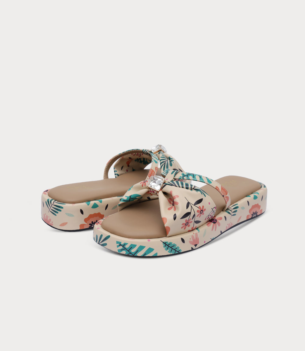 Women Slipper-BEIGE