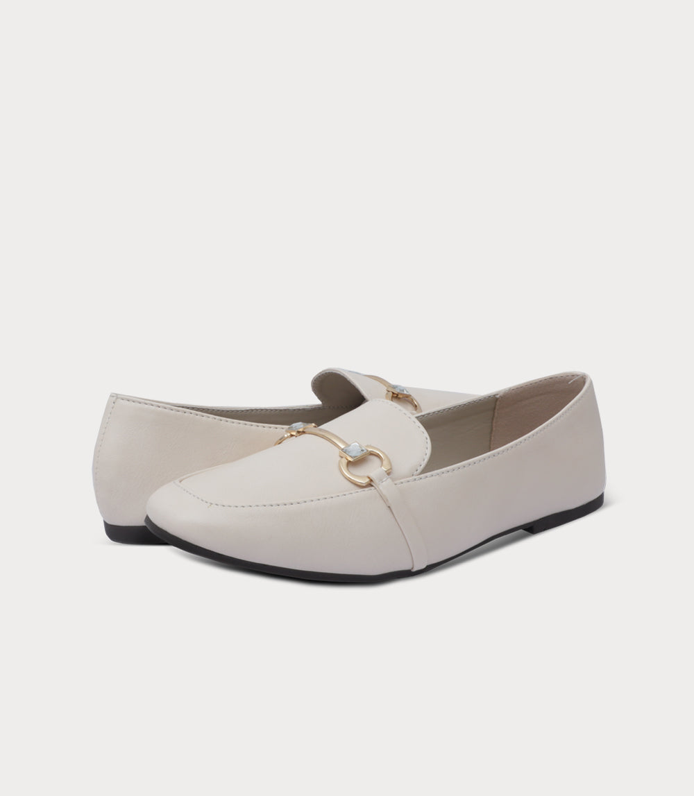 Women Moccasin-IVORY