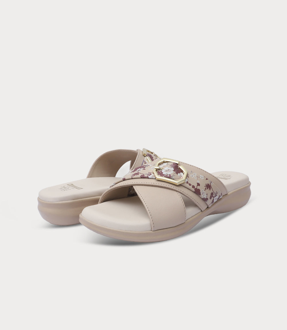 Women Comfort Slipper-FAWN