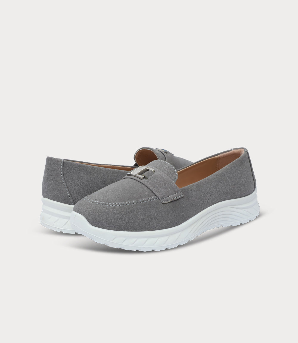 Women Moccasin-GREY