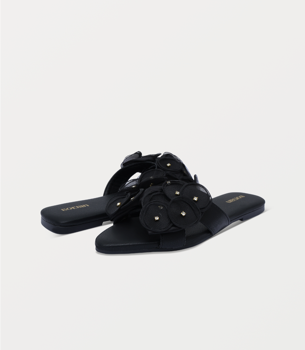 Women Slipper-BLACK