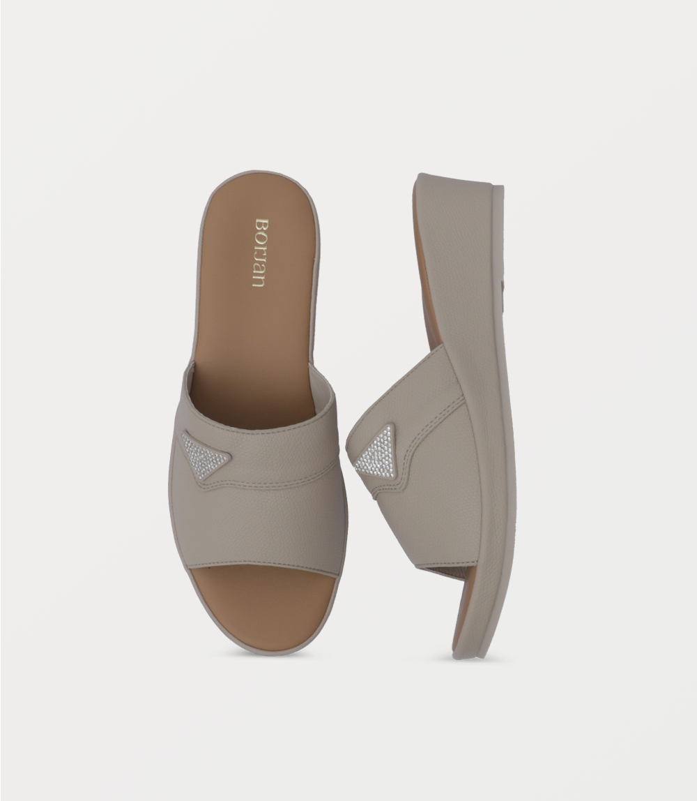 Women Comfort Slipper-BEIGE