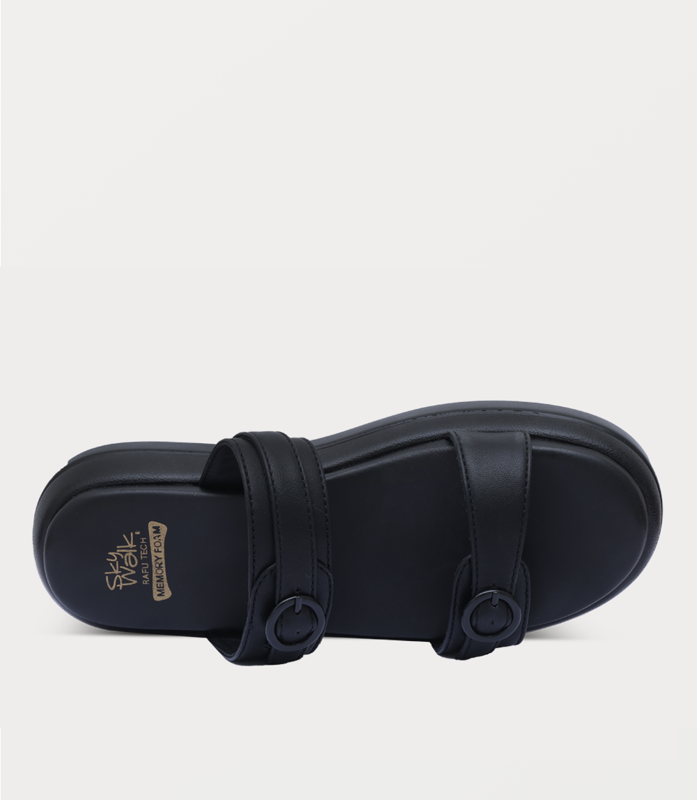 Women Comfort Slipper-BLACK