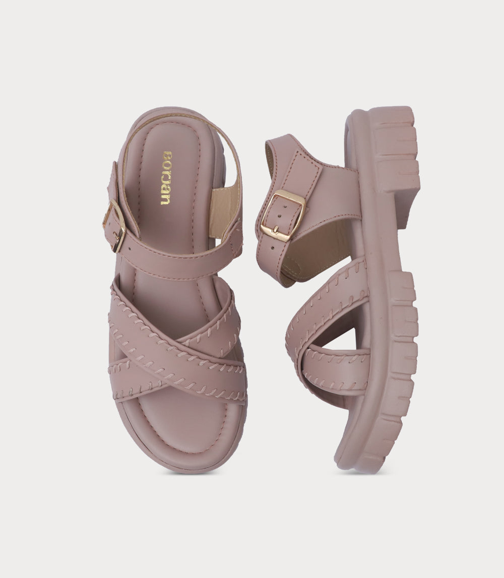 Women Comfort Sandal-BLUSH
