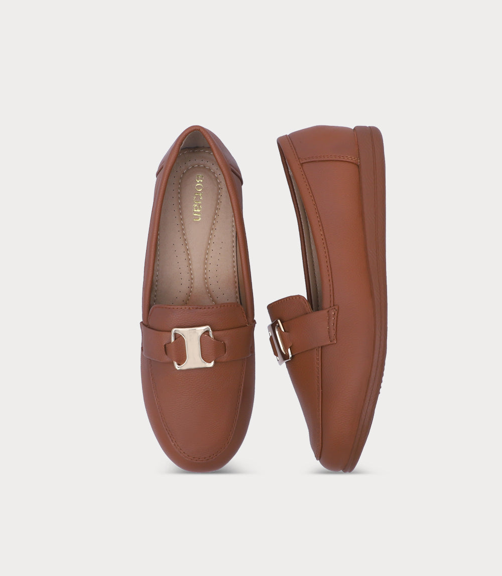 Women Moccasin-TAN