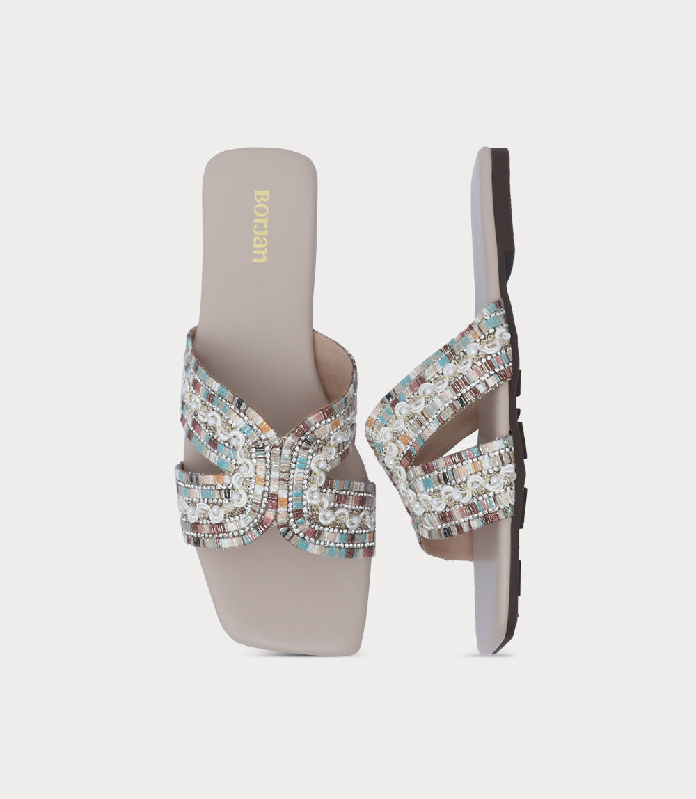 Women Slipper-IVORY