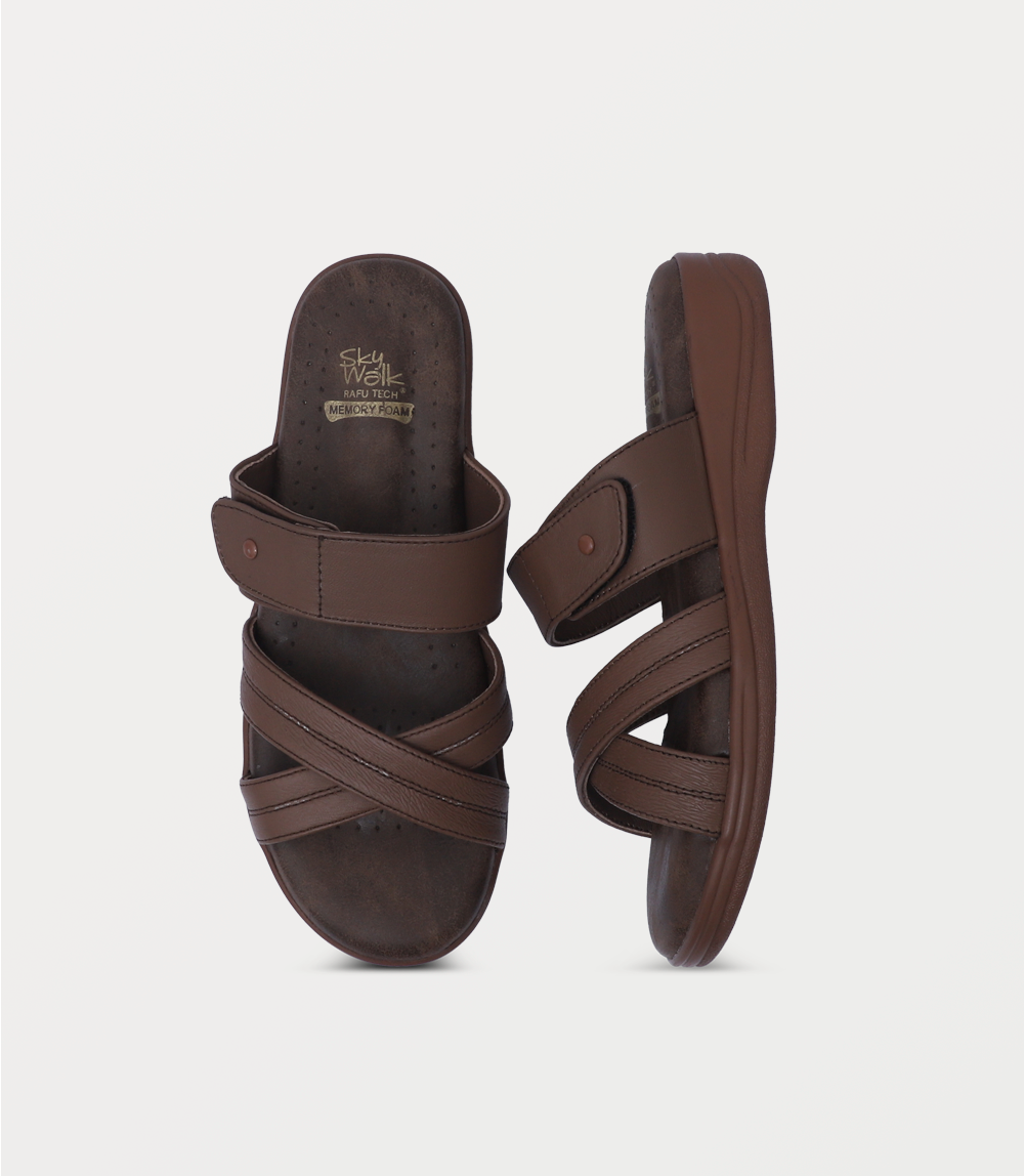 Women Comfort Slipper-BROWN