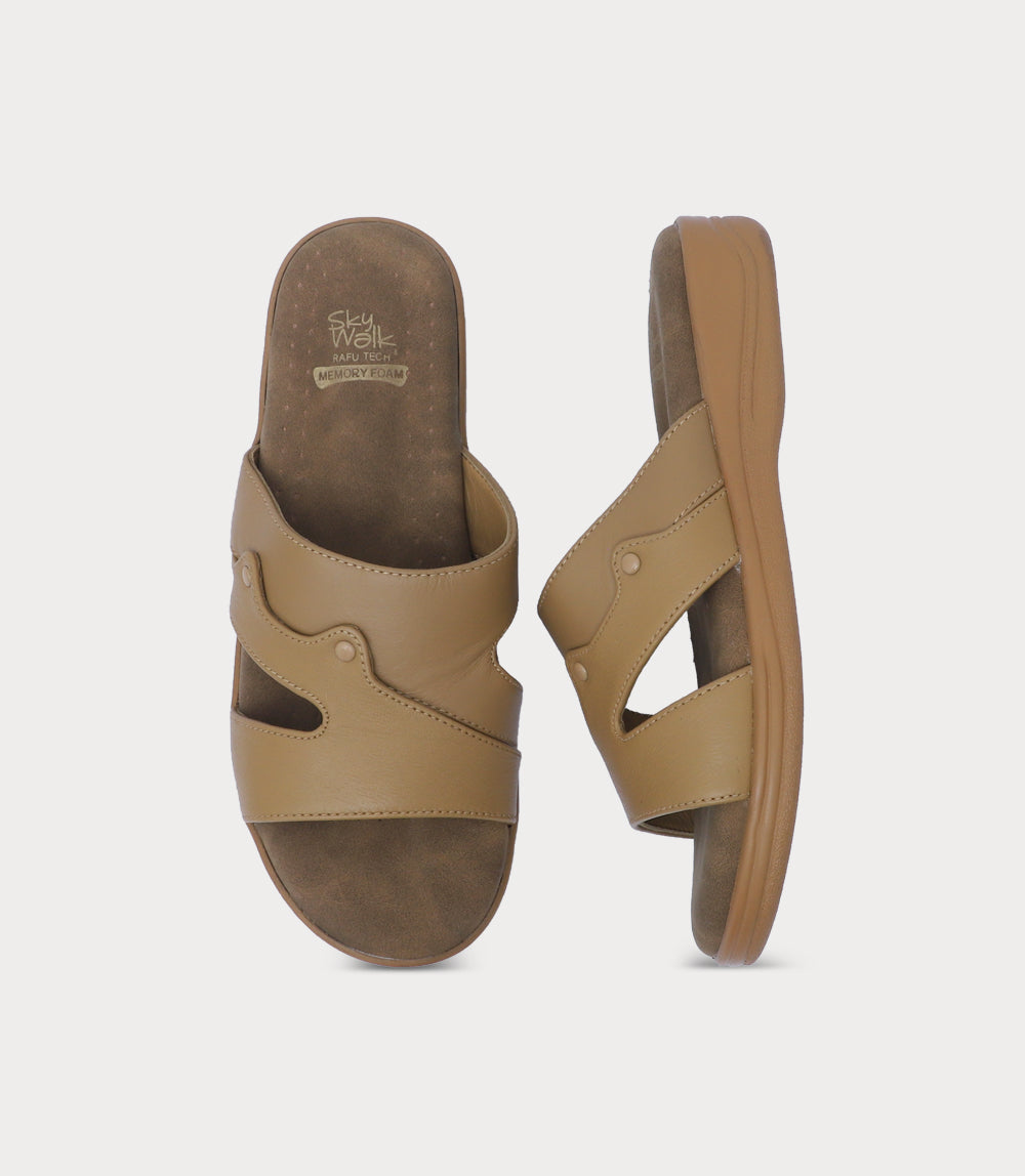 Women Comfort Slipper-MUSTARD