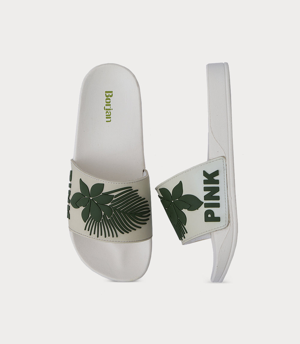 Women Casual Slipper-IVORY