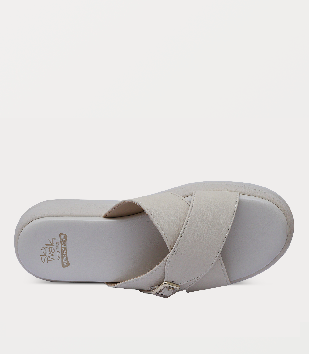Women Comfort Slipper-IVORY
