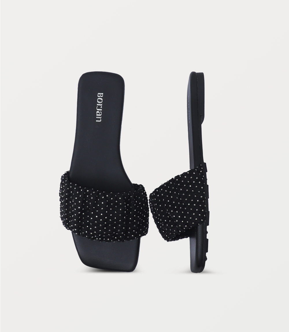 Women Slipper-BLACK
