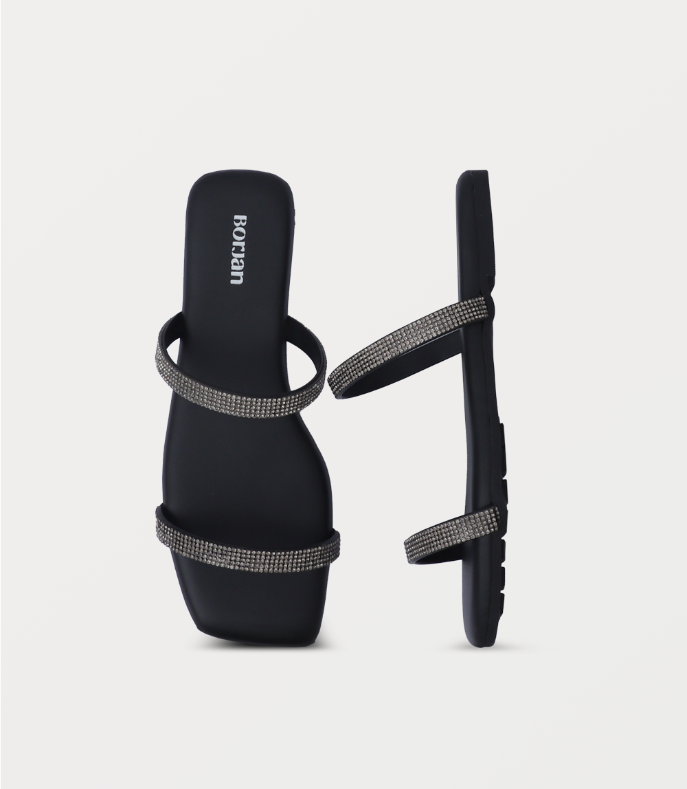 Women Slipper-BLACK