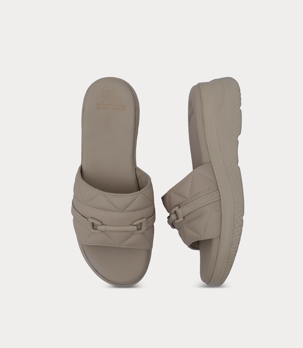 Women Comfort Slipper-FAWN
