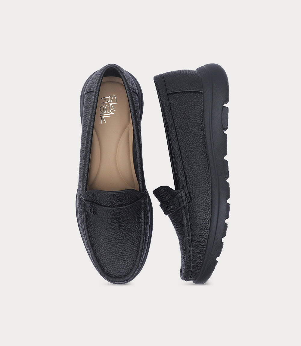 Women Moccasin-BLACK