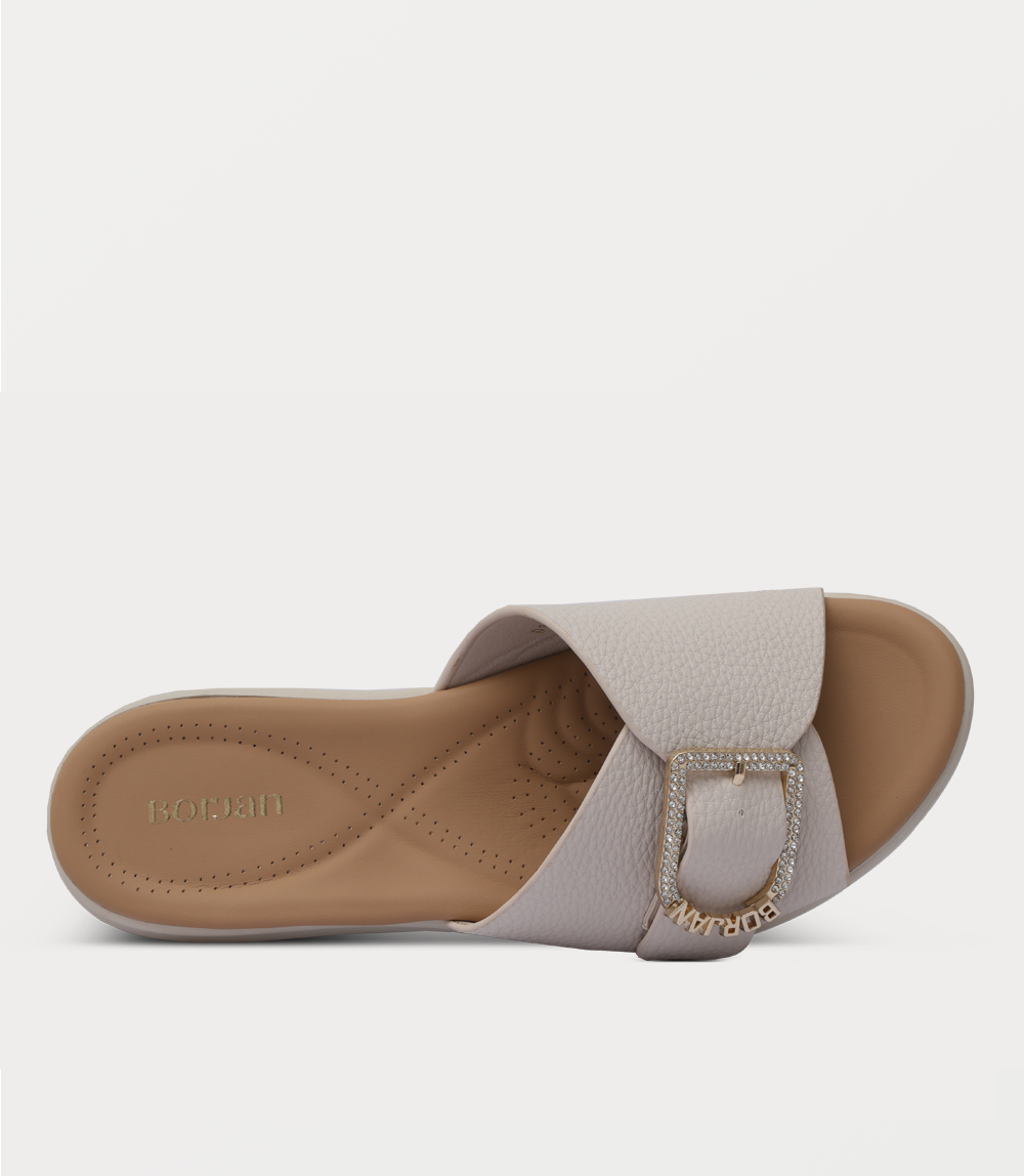 Women Comfort Slipper-BEIGE