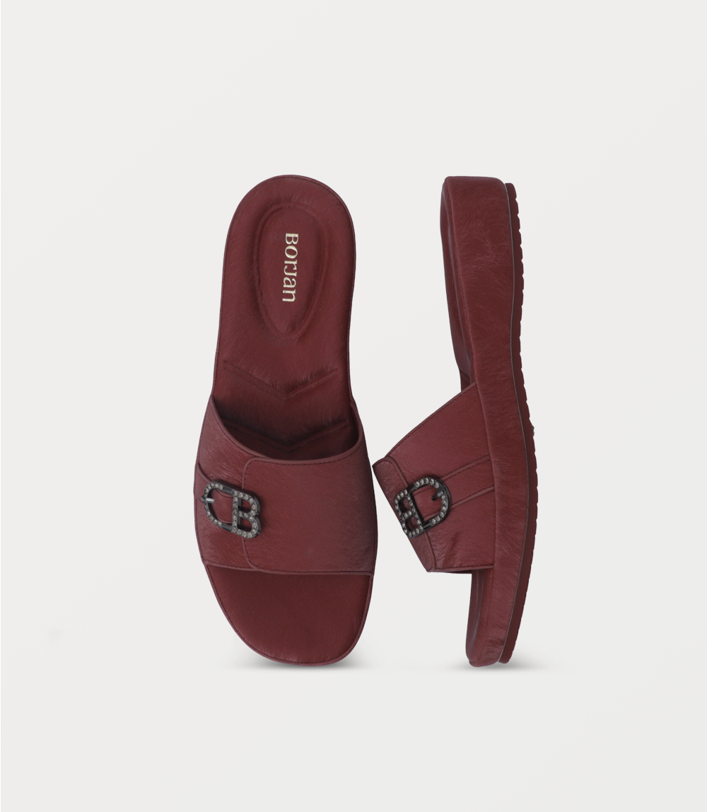 Women Comfort Slipper-MAROON