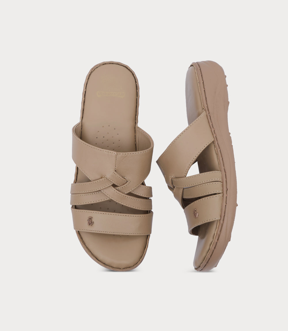 Women Comfort Slipper-BEIGE