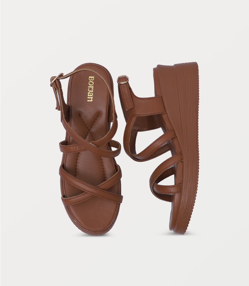 Women Comfort Sandal-TAN