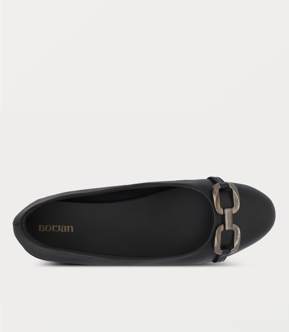 Women Court Shoes-BLACK