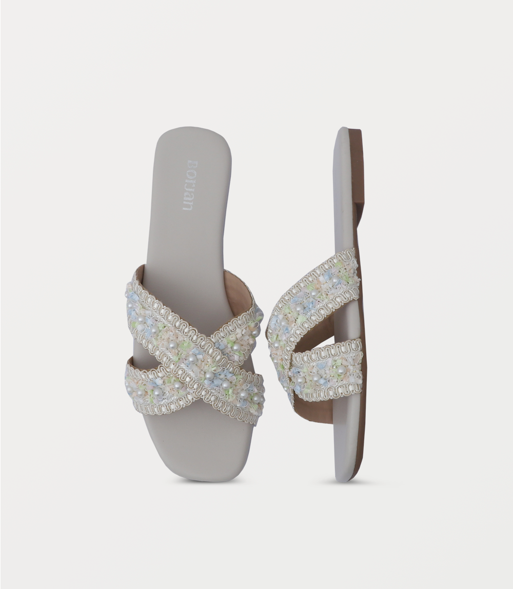 Women Slipper-IVORY