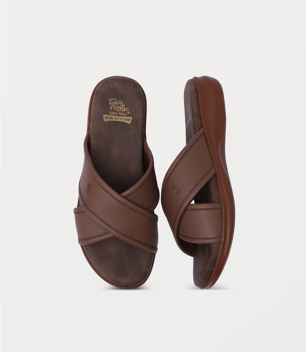 Women Comfort Slipper-BROWN