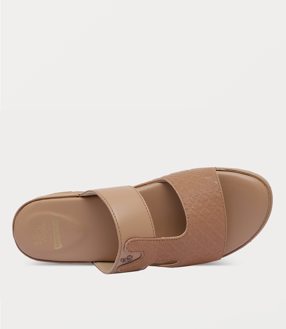 Women Comfort Slipper-BEIGE