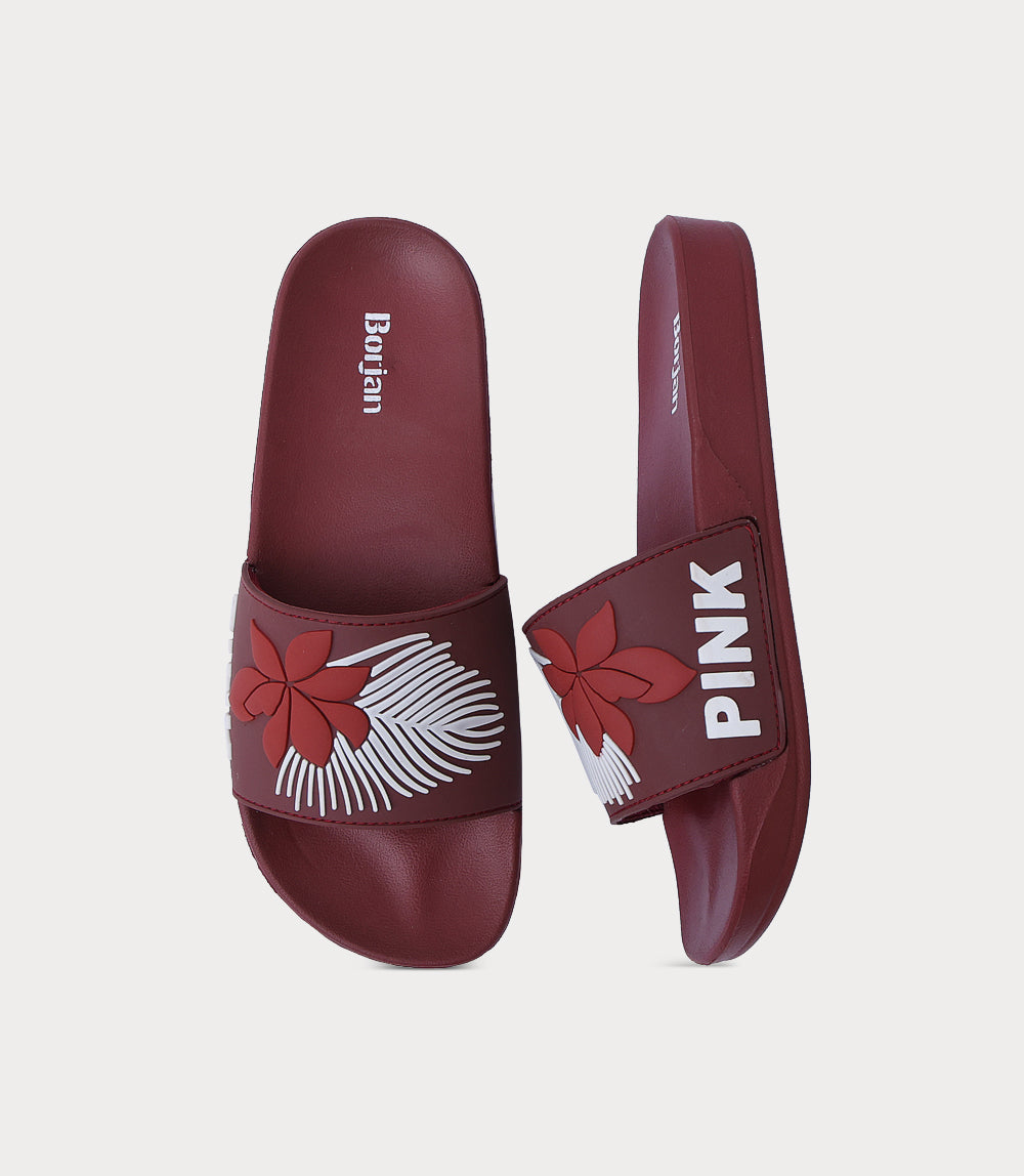 Women Casual Slipper-MAROON