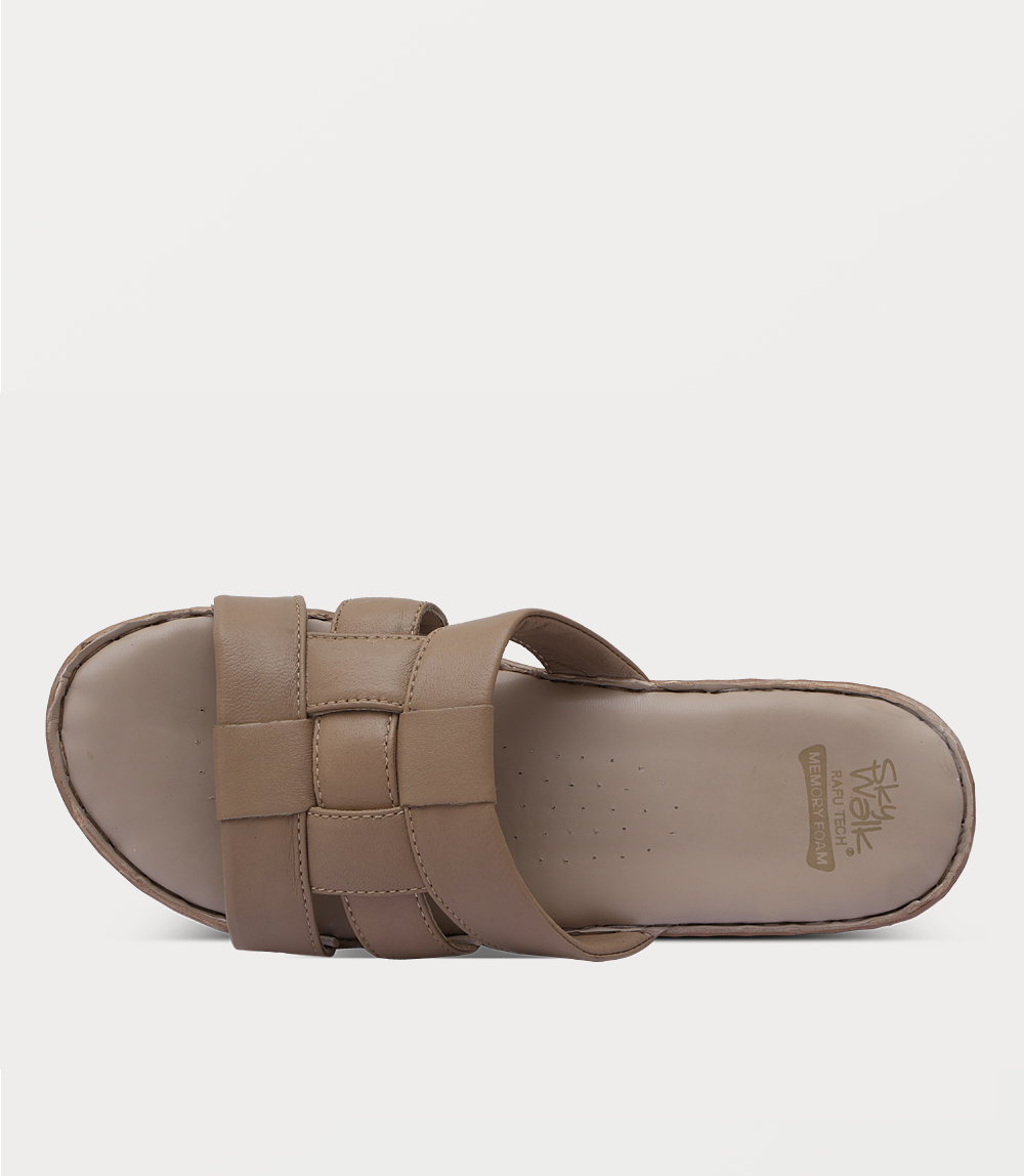 Women Comfort Slipper-BEIGE