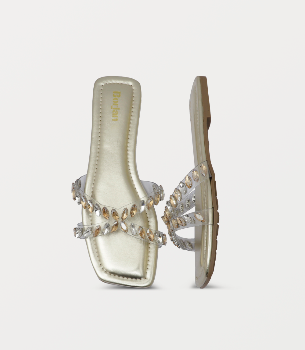 Women Slipper-GOLDEN