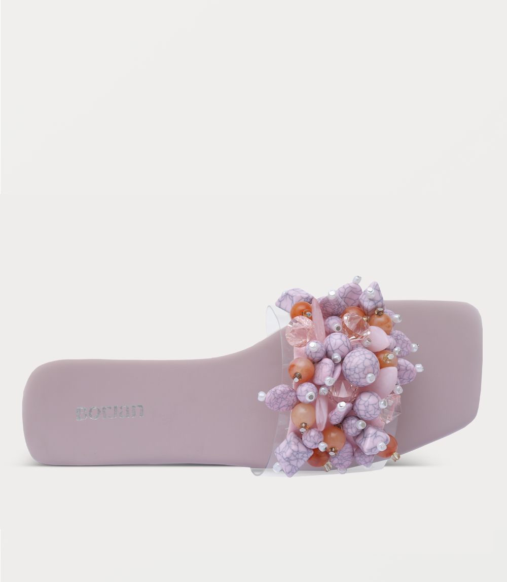 Women Slipper-TEA PINK
