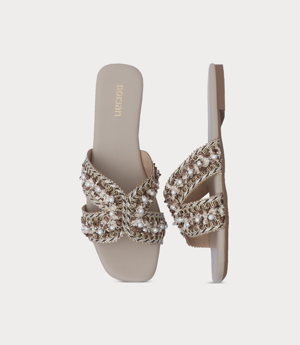 Women Slipper-BROWN