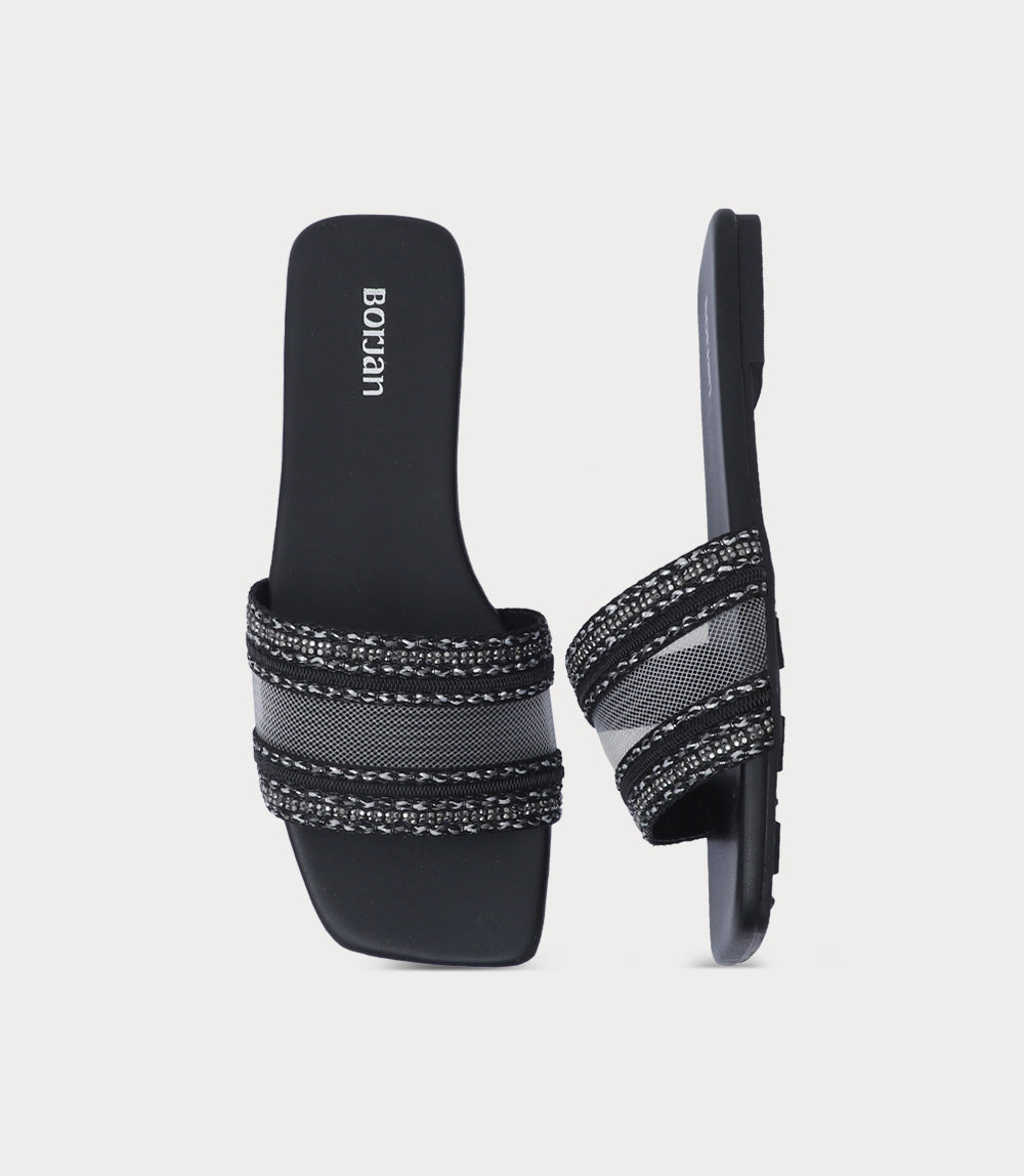 Women Slipper-BLACK