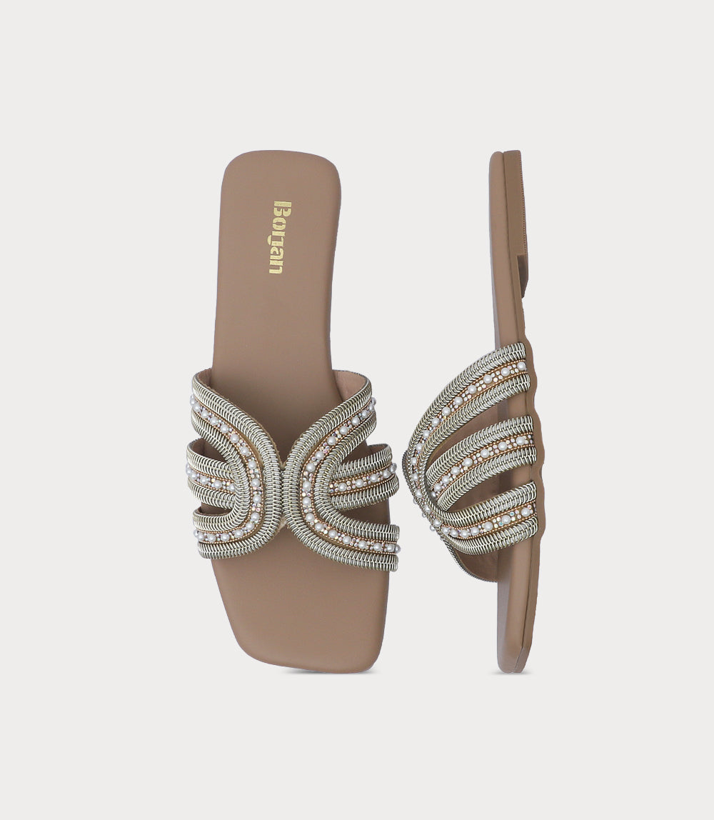 Women Slipper-BEIGE