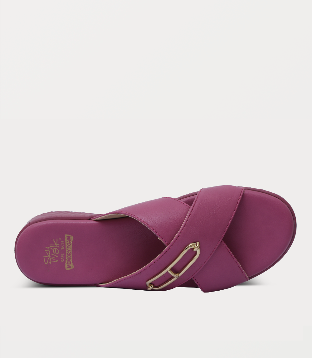 Women Comfort Slipper-MAGENTA