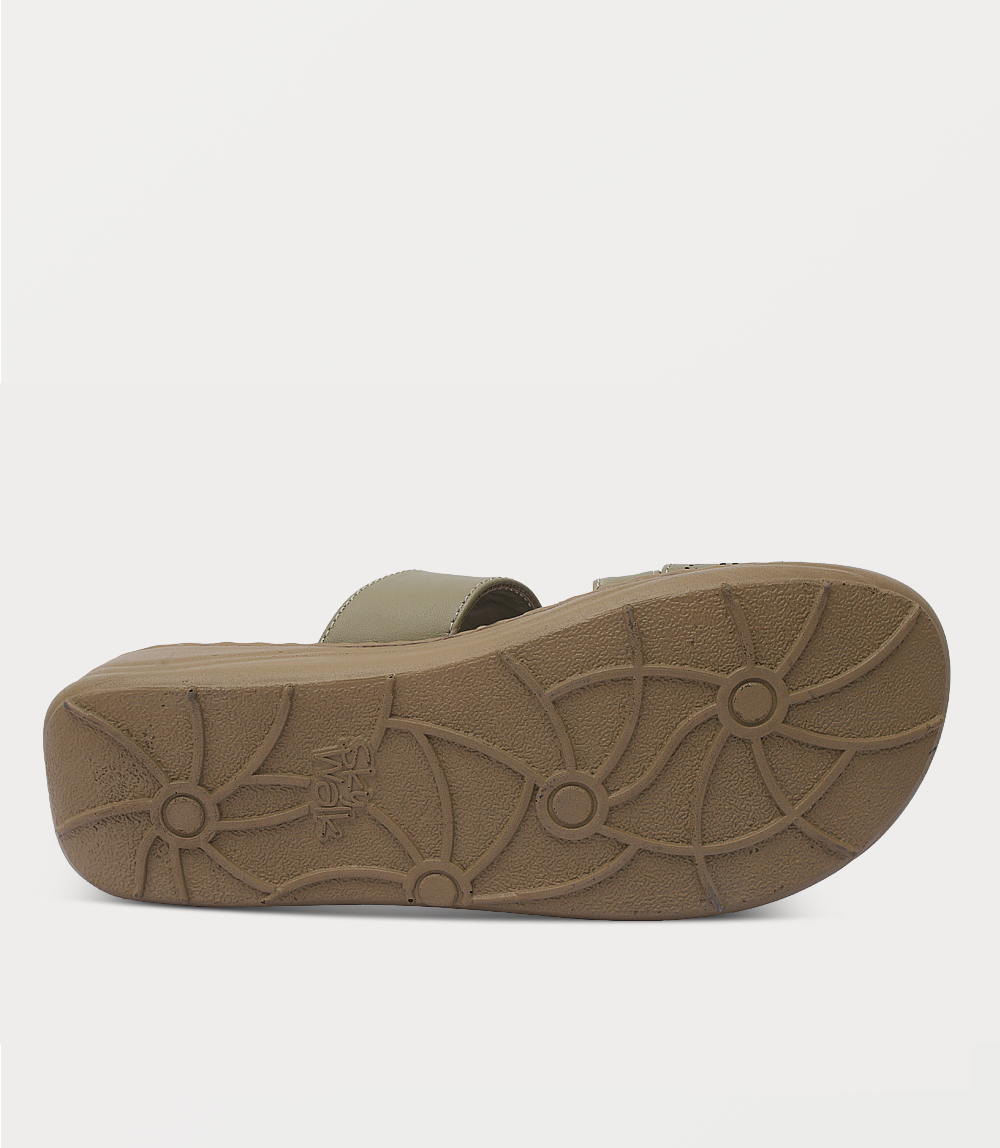 Women Comfort Slipper-OLIVE