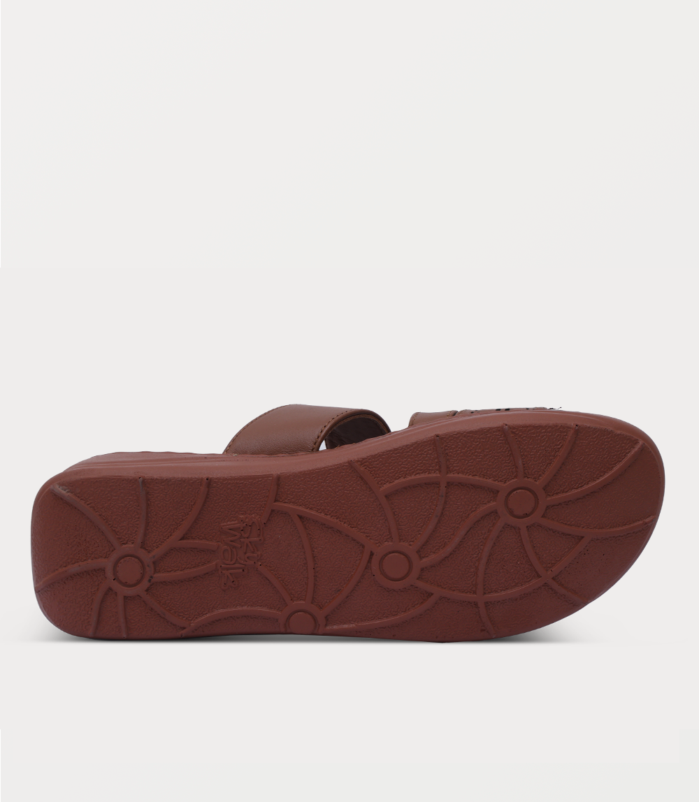 Women Comfort Slipper-TAN