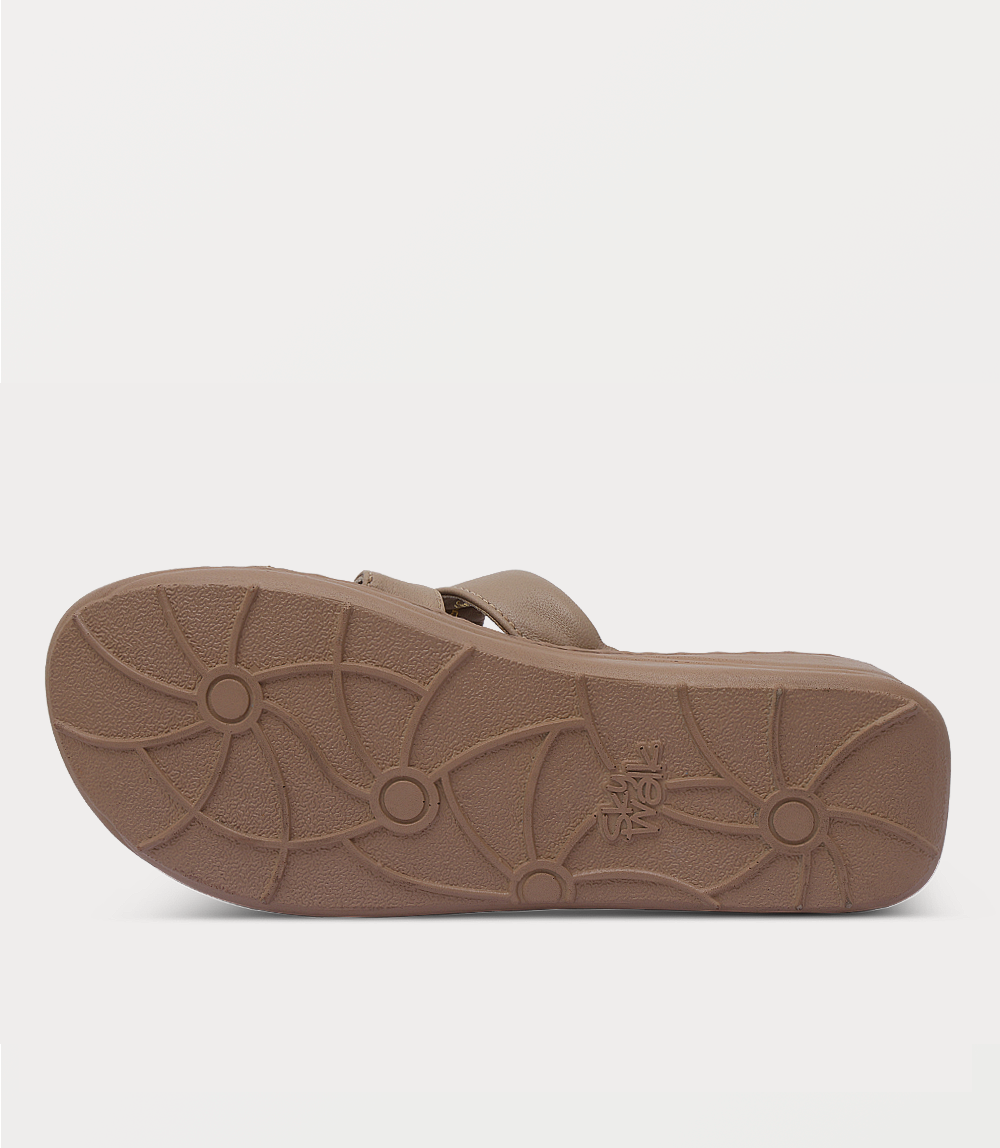 Women Comfort Slipper-BEIGE