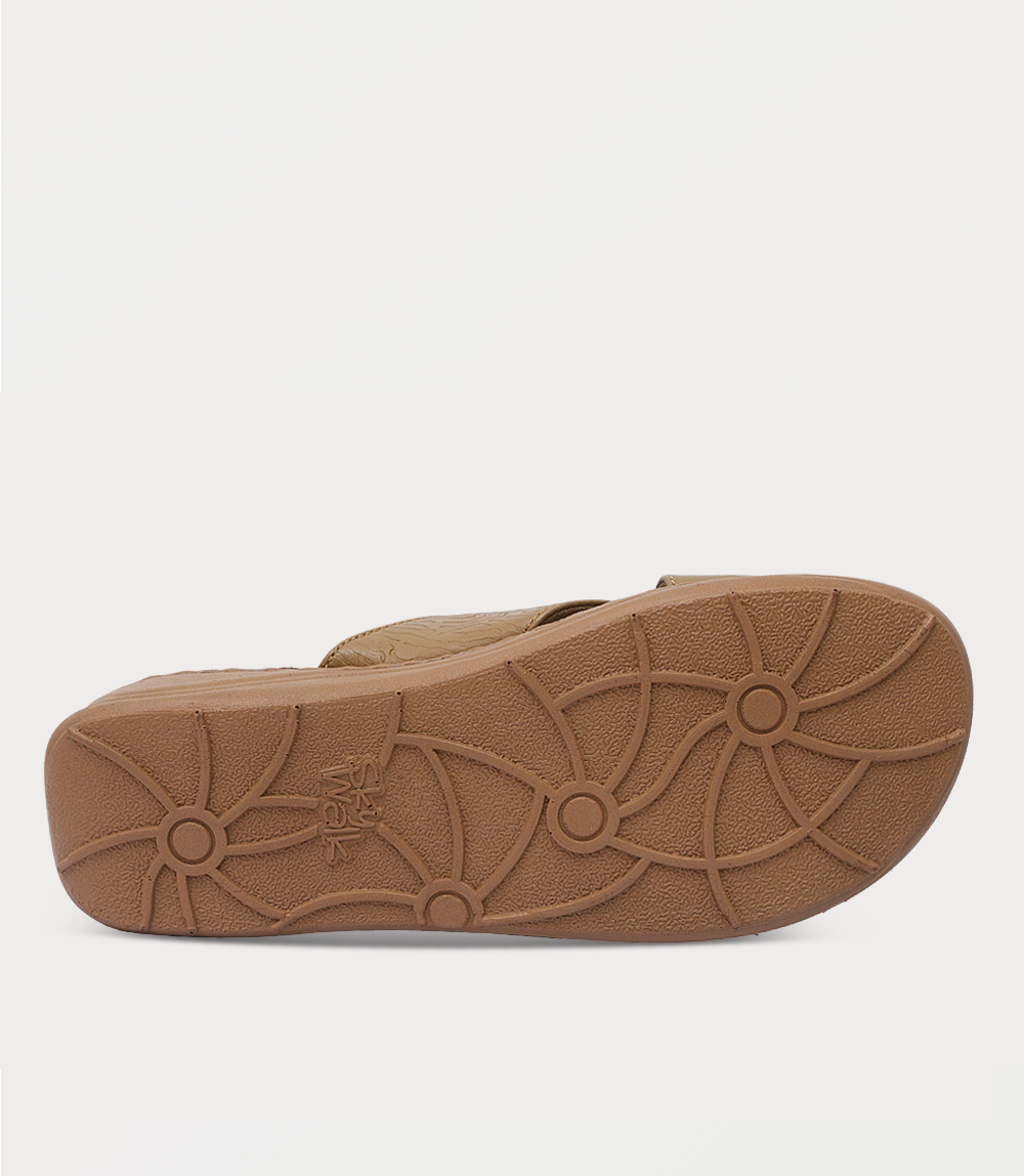 Women Comfort Slipper-MUSTARD