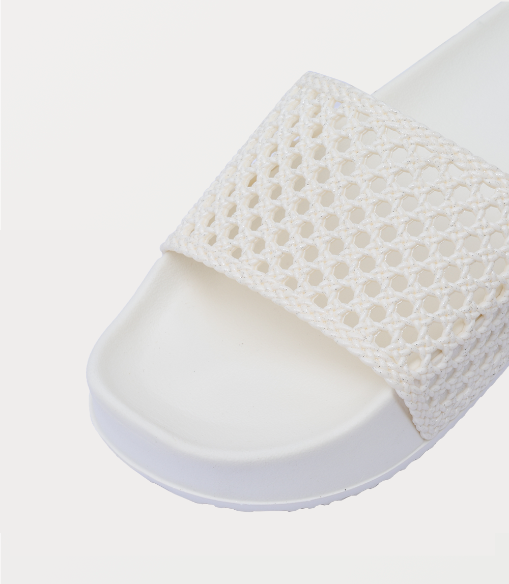 Women Casual Slipper-OFF WHITE