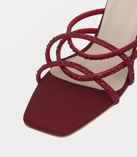 Women Slipper Heels-MAROON