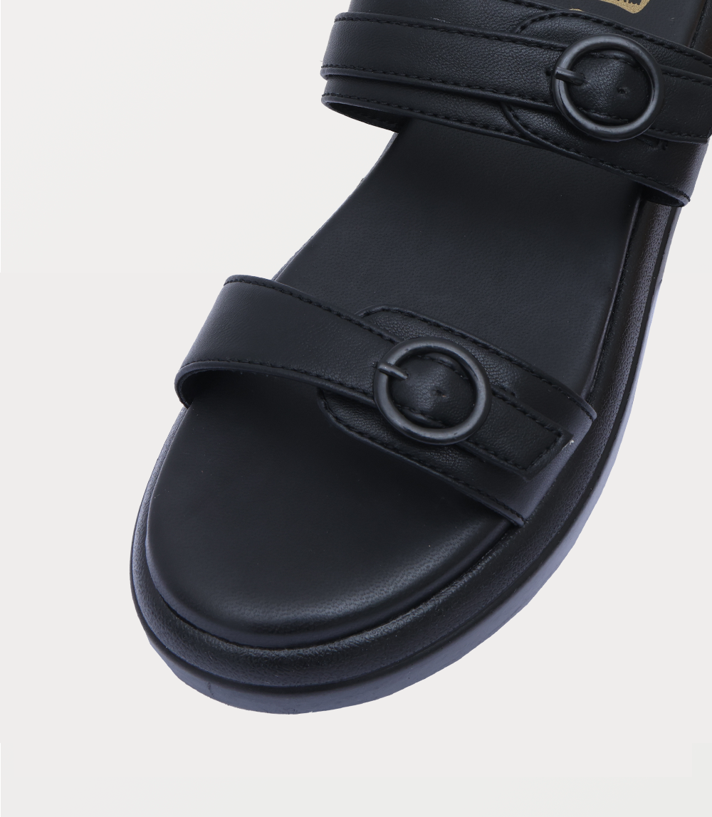 Women Comfort Slipper-BLACK