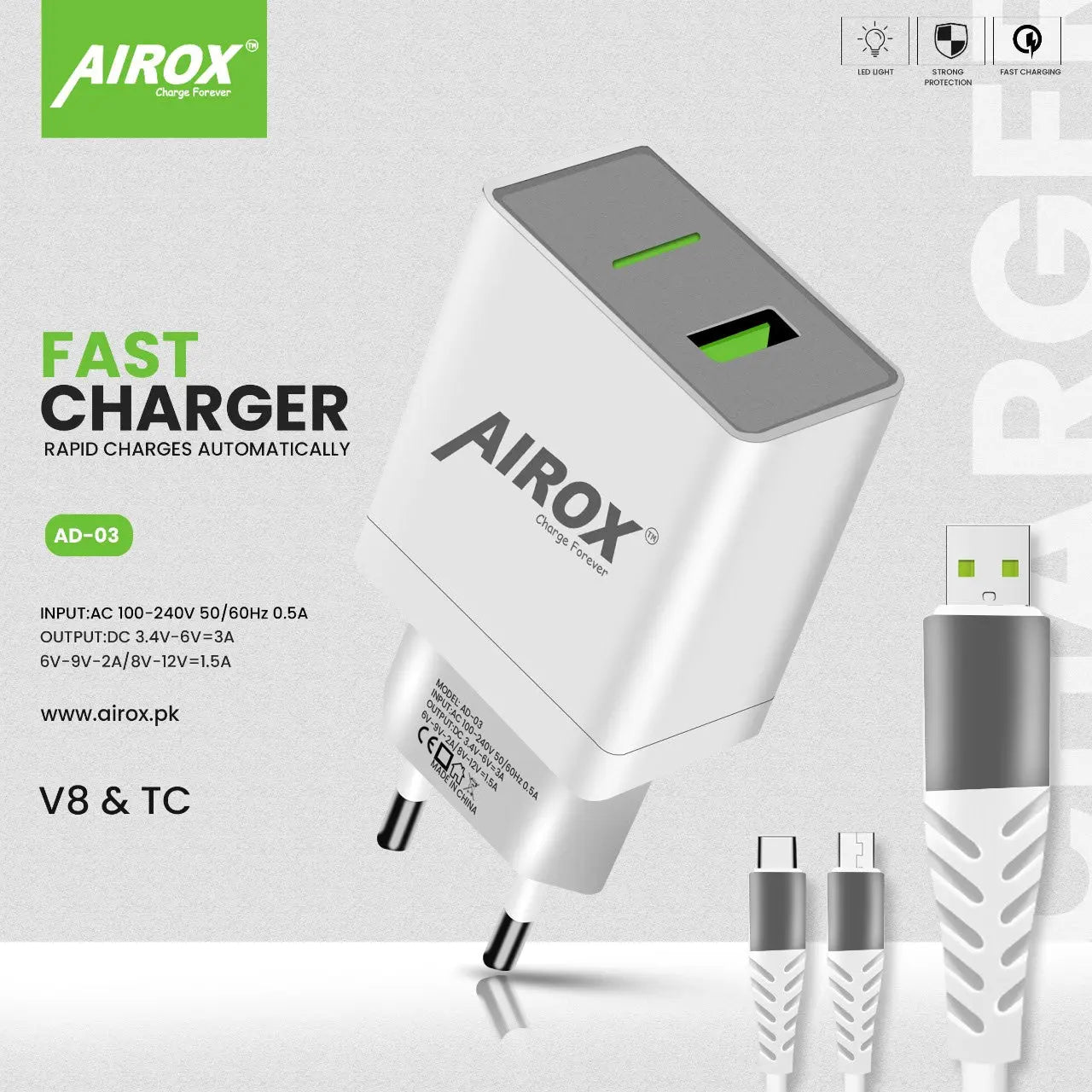 AD03 Fast Adapter 18W