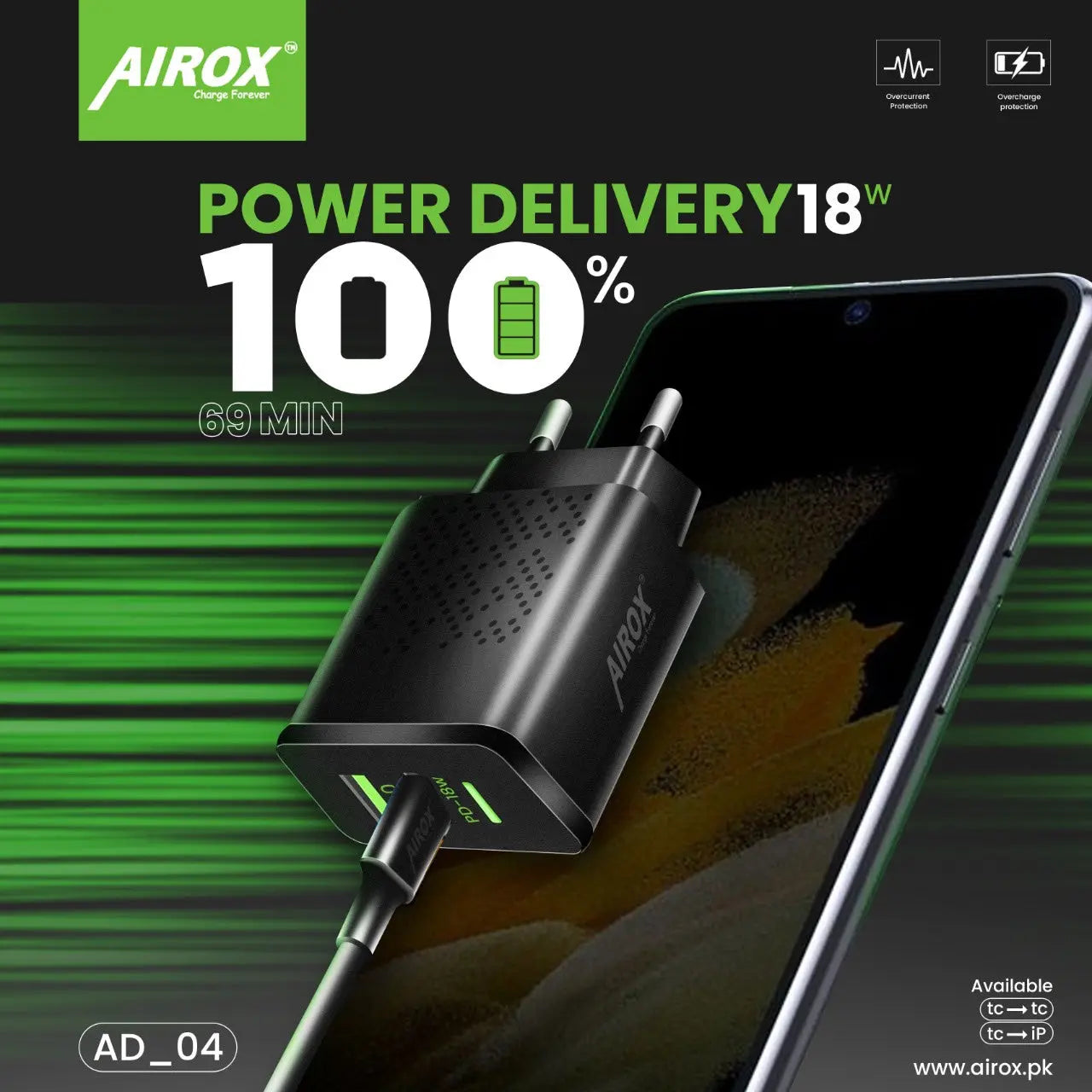 AD04 Fast Adapter 18W