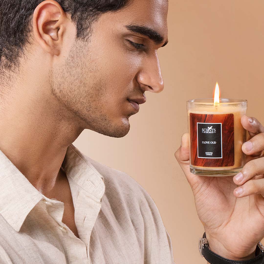 I Love Oud Scented Candle