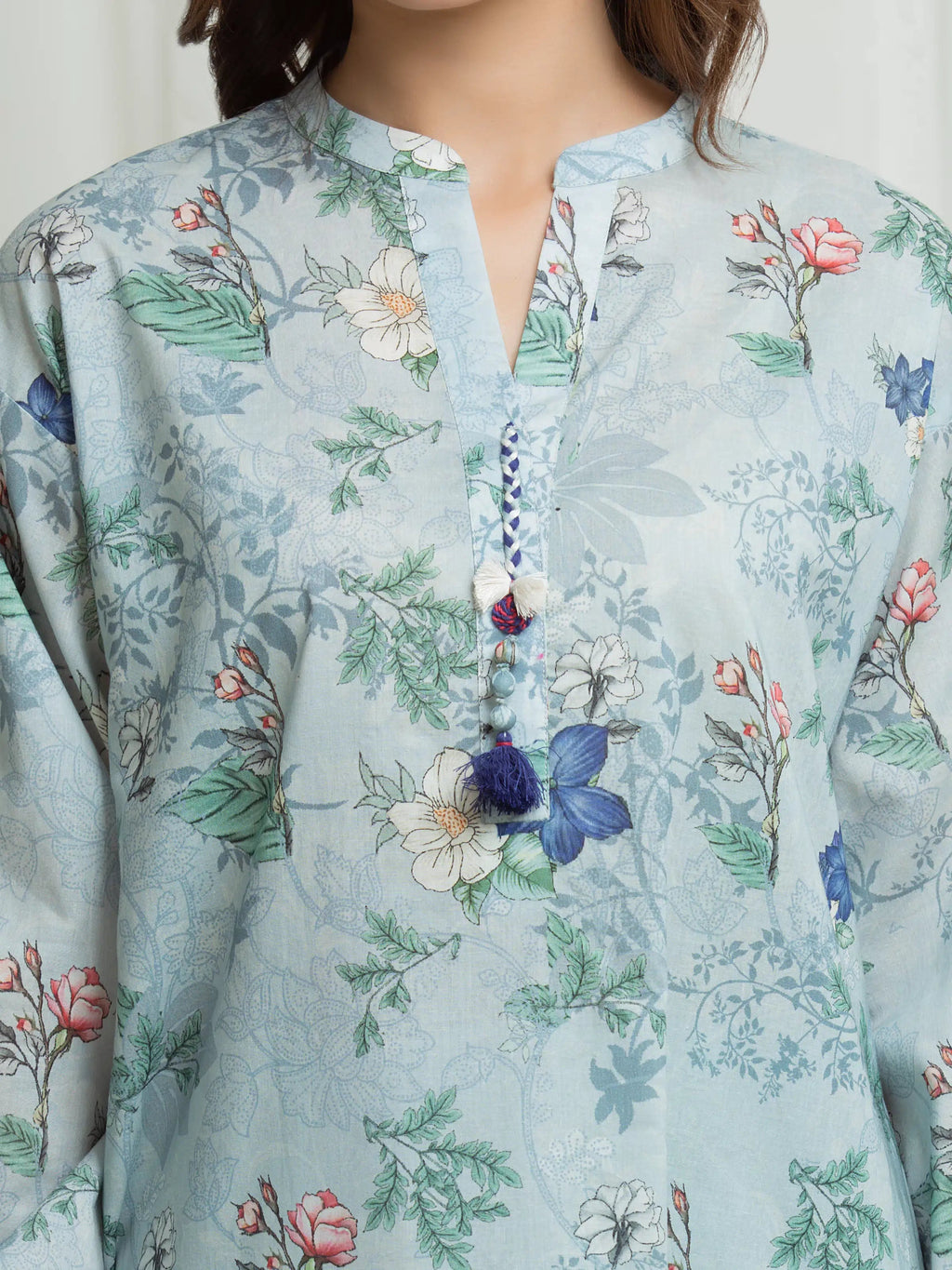 edenrobe Allure Lawn Unstitched Printed 3Pc Suit EWU6A1-36700