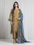 edenrobe Allure Lawn Unstitched Printed 3Pc Suit EWU6A1-36721