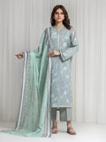 edenrobe Allure Lawn Unstitched Printed 3Pc Suit EWU6A1-36726