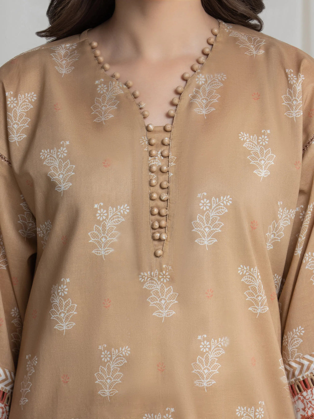 edenrobe Allure Lawn Unstitched Printed 3Pc Suit EWU6A1-36739