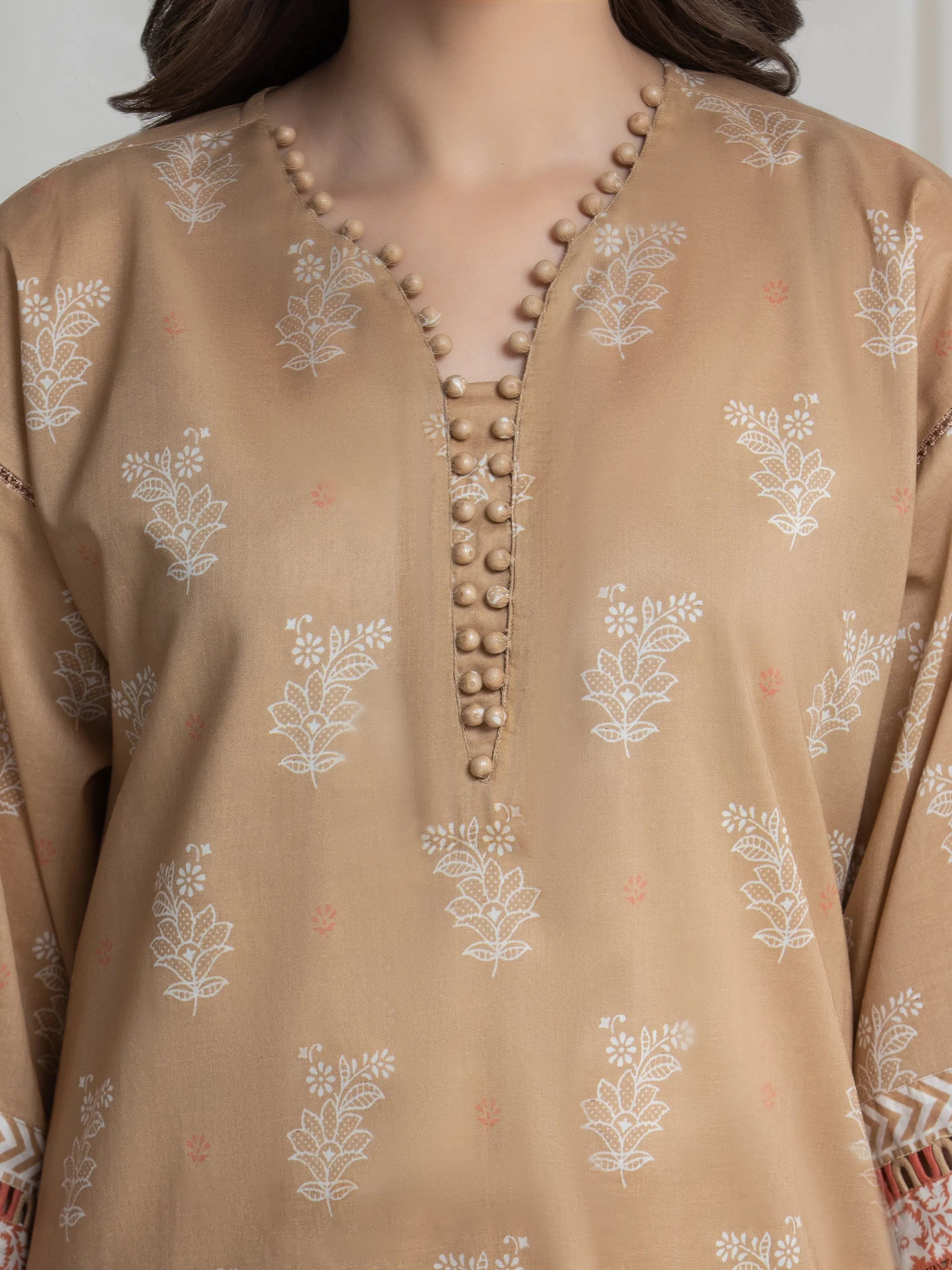 edenrobe Allure Lawn Unstitched Printed 3Pc Suit EWU6A1-36739