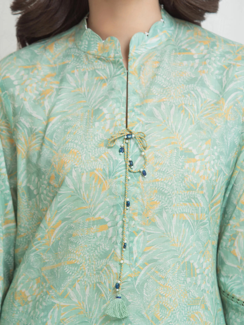edenrobe Allure Lawn Unstitched Printed 3Pc Suit EWU6A1-36772